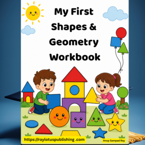 My First Shapes & Geometry Workbook for Kids Ages 3-6