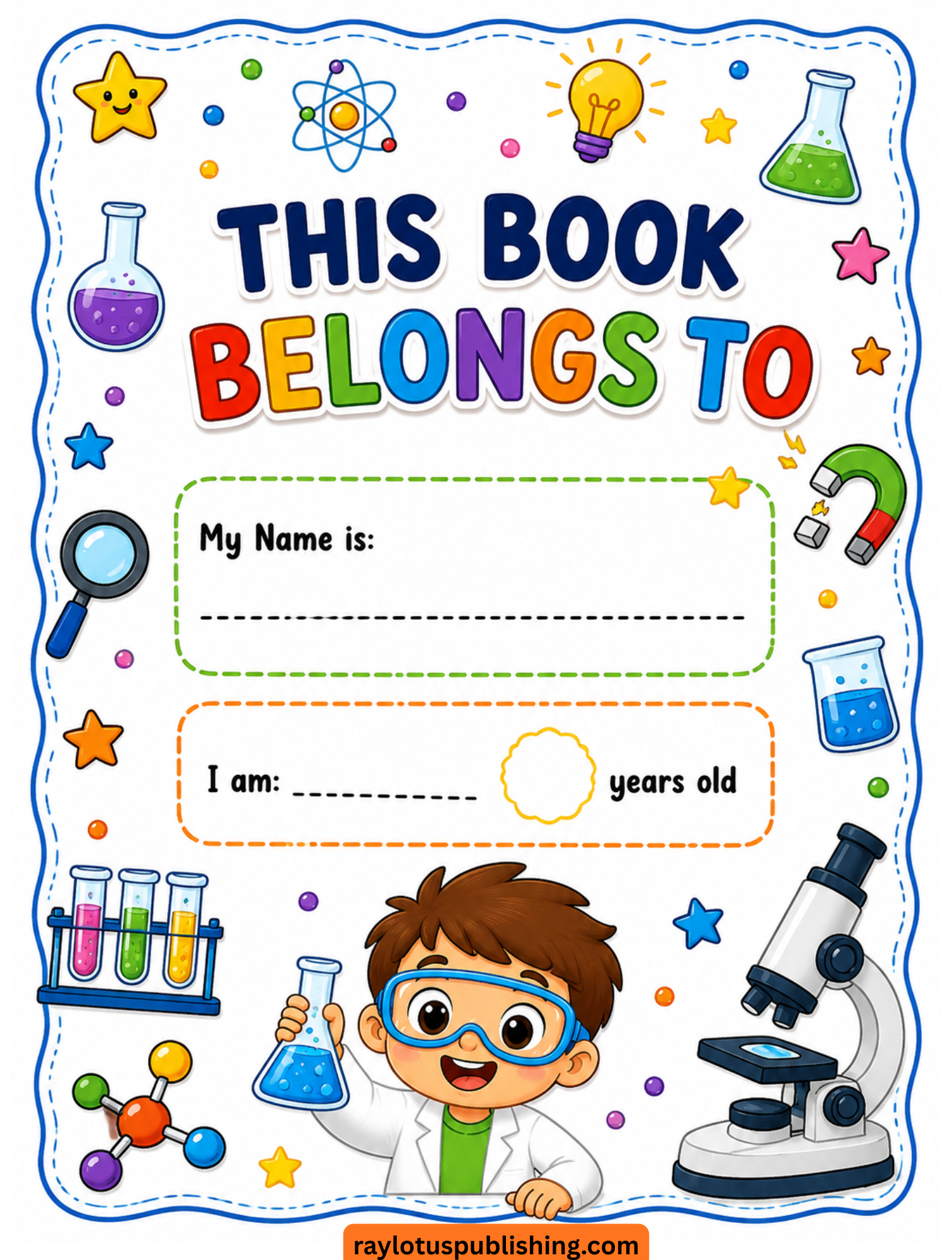 Mini Scientist Mission Book for Kids - Image 2