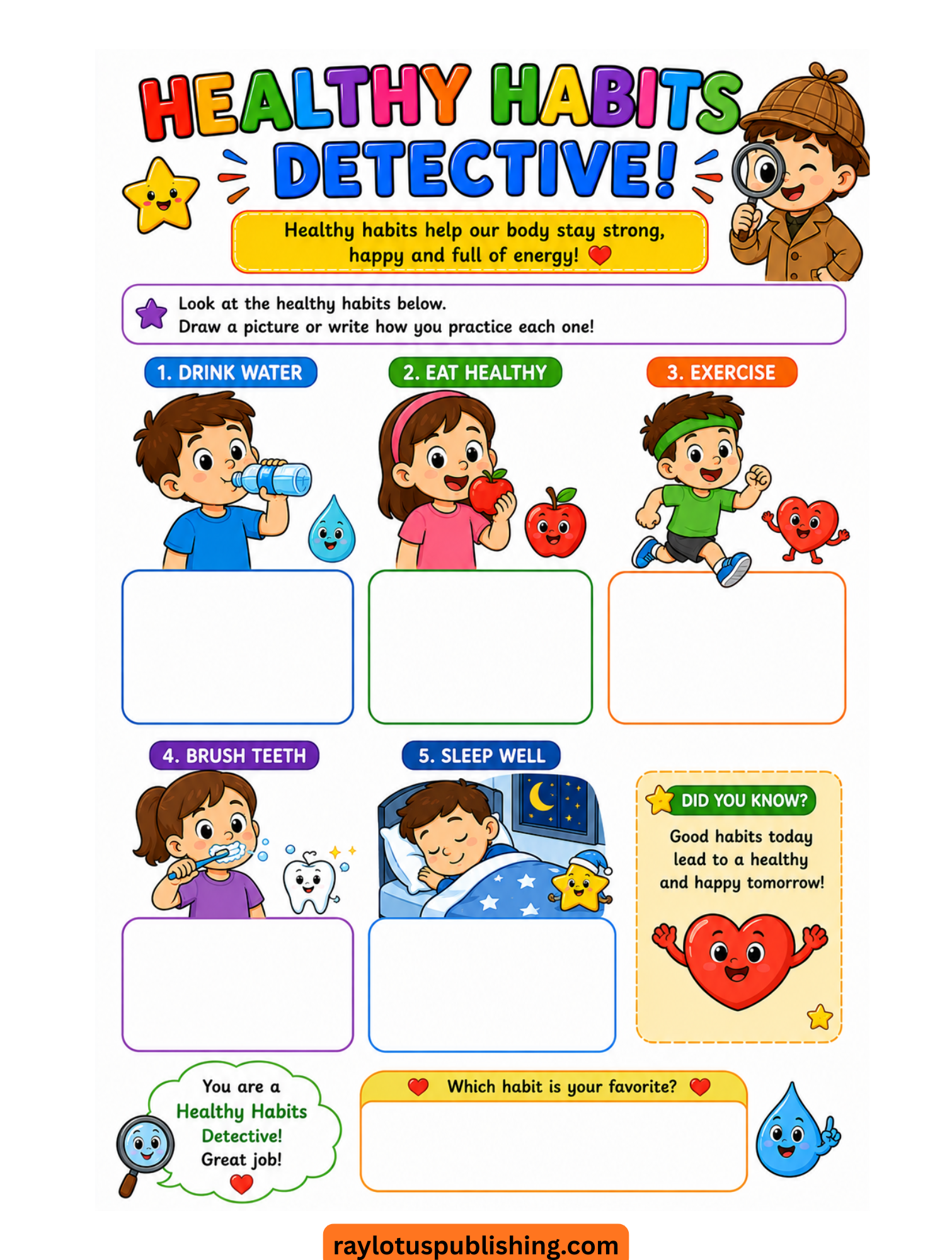 my amazing body detective workbook for kids - Image 6