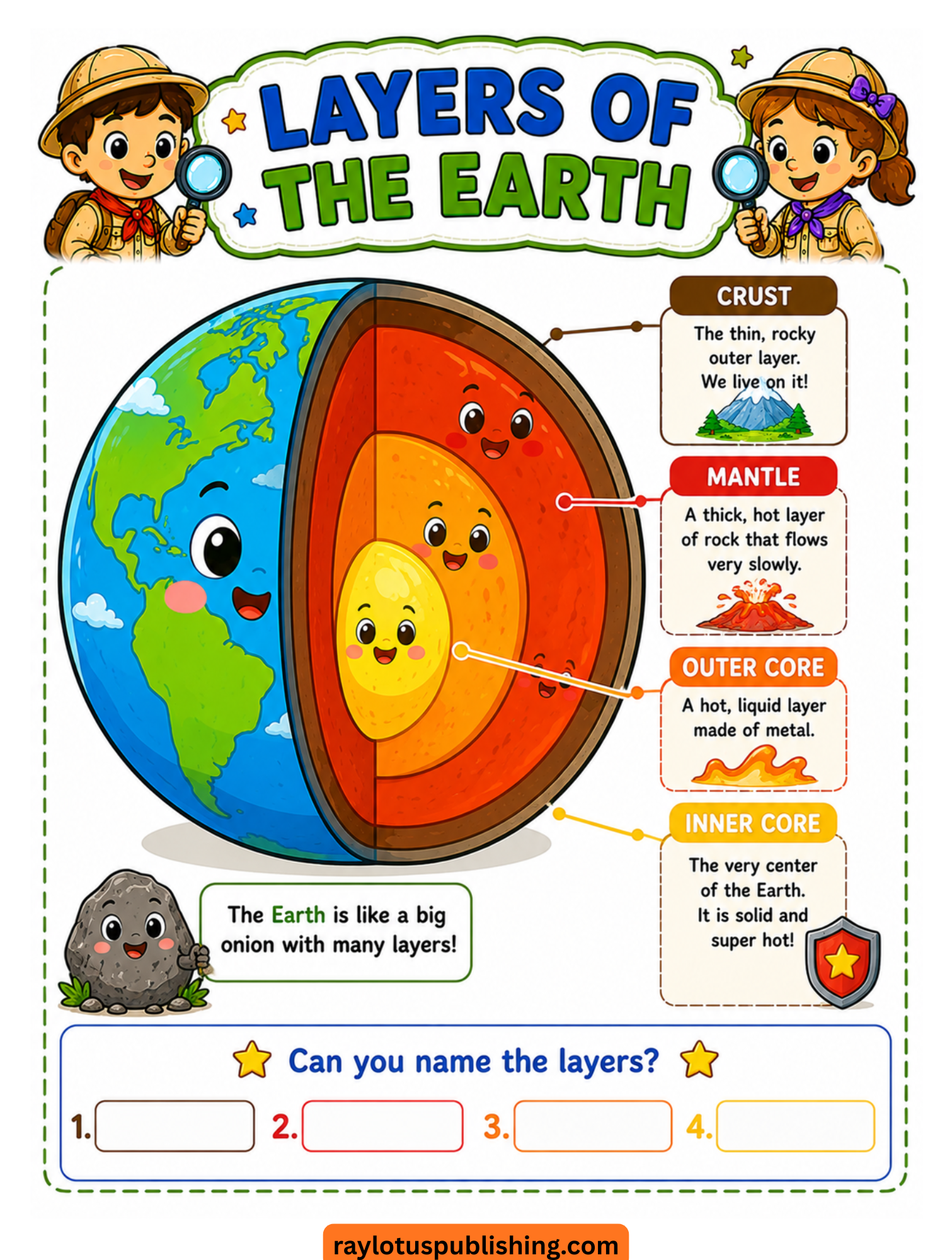 earth science mystery workbook for kids - Image 4