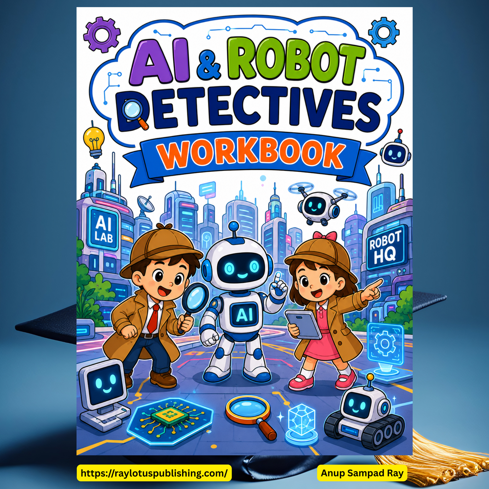 ai robot workbook for kids activity pages