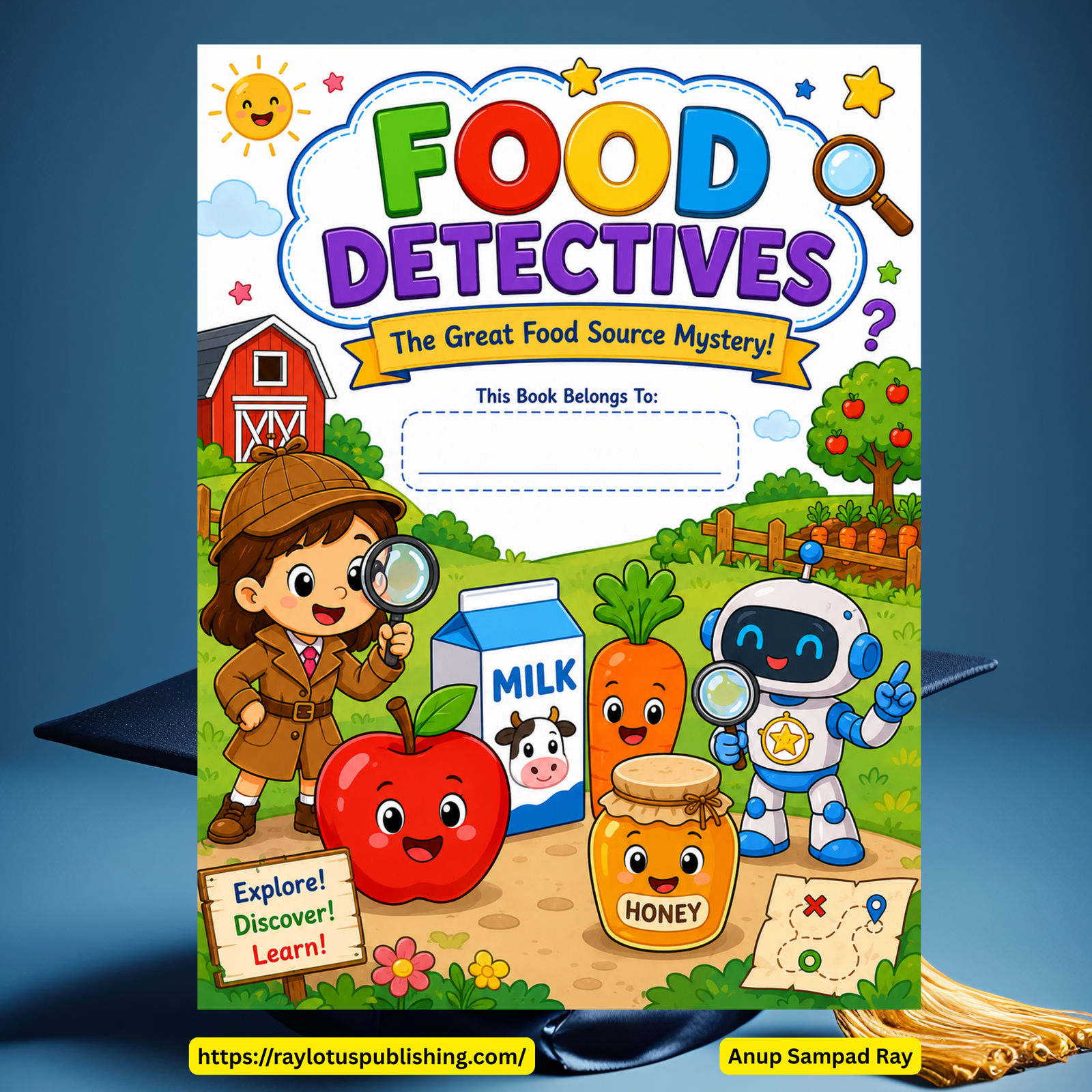 food detective workbook for kids printable activity page