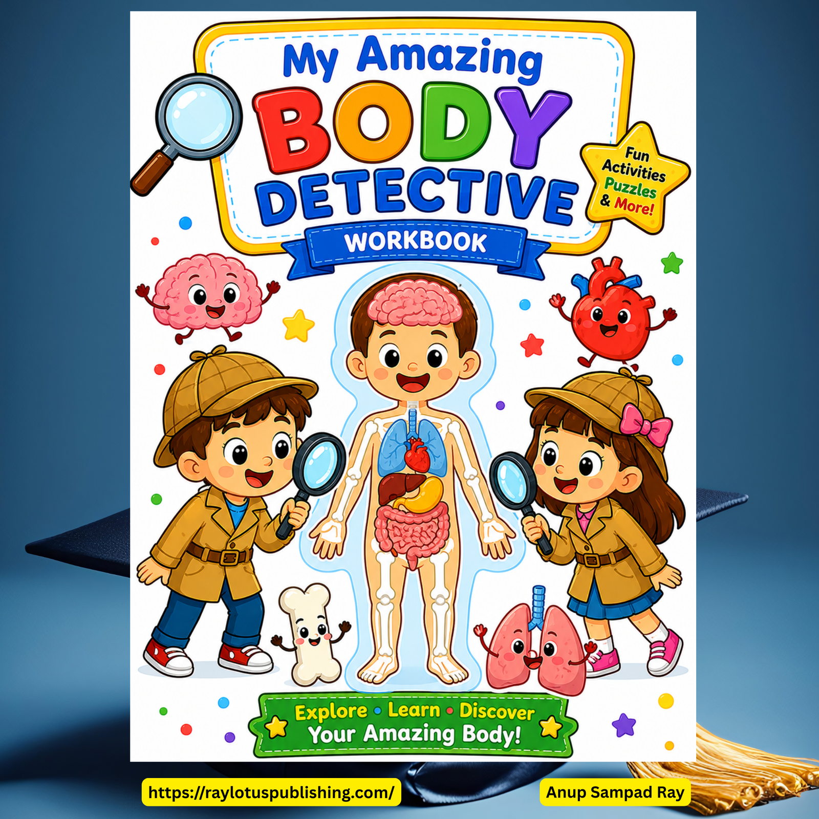 my amazing body detective workbook for kids activity page