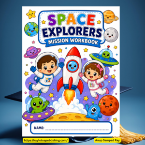 space explorers workbook for kids printable activity page
